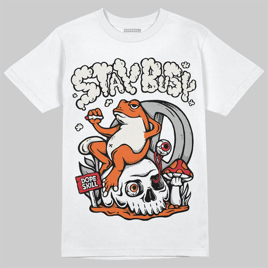 Jordan 1 Retro High OG Shattered Backboard (2025) DopeSkill T-Shirt Stay Busy Graphic Streetwear - White