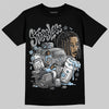 Jordan 5 Retro Wolf Grey (2026) DopeSkill T-Shirt Stressless Graphic Streetwear - Black