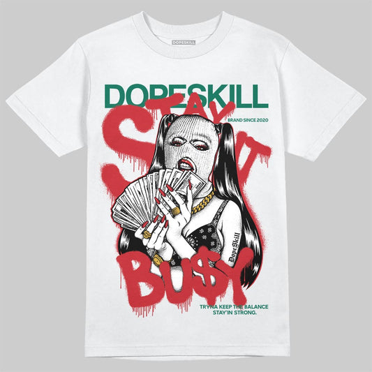 Jordan 3 Mexico 'El Vuelo' DopeSkill T-Shirt Stay It Busy Graphic Streetwear - White