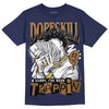 Dunk Low Premium "Tweed Corduroy" DopeSkill Navy T-shirt Sorry I've Been Trappin Graphic Streetwear