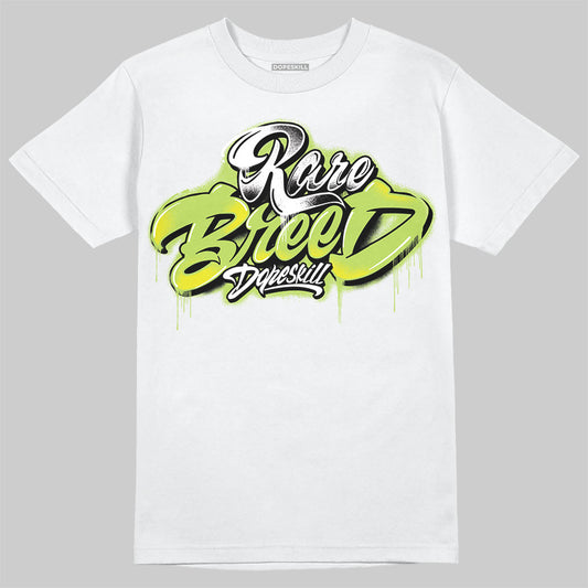 Jordan 13 Retro Bright Cactus DopeSkill T-Shirt Rare Breed Type Graphic Streetwear - White