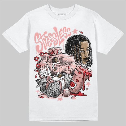 Jordan 40 “Dusty Rose” DopeSkill T-Shirt Stressless Graphic Streetwear - White