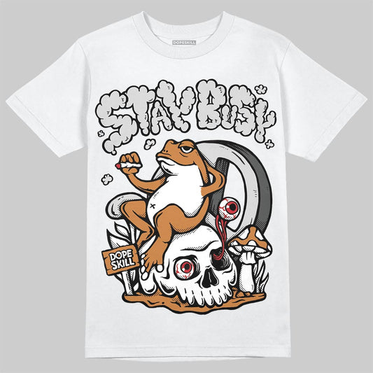 Jordan 14 Golf "US Open" DopeSkill T-Shirt Stay Busy Graphic Streetwear - White