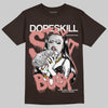 Jordan 1 High OG “Baroque Brown” DopeSkill T-Shirt Stay It Busy Graphic Streetwear - Dark Chocolate