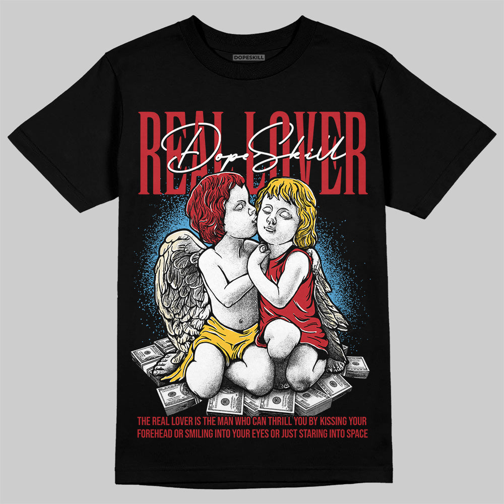 Union LA x Air Jordan 1 High OG “Chicago/Shadow” DopeSkill T-Shirt Real Lover Graphic Streetwear - Black