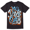 Dunk Low Futura University Blue DopeSkill T-Shirt No Days Off Graphic Streetwear - Black