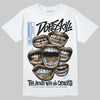 Air Foamposite One “International Blue” DopeSkill T-Shirt The Mouth With No Droughts Graphic Streetwear - White