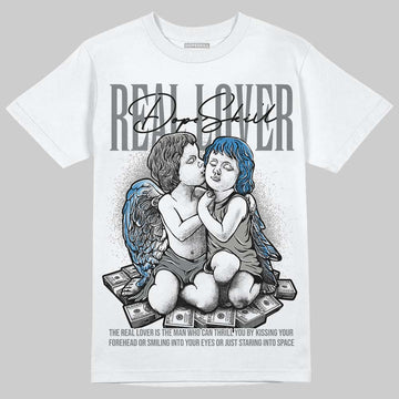 Jordan 9 Cool Grey DopeSkill T-Shirt Real Lover Graphic Streetwear - White