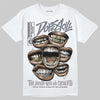 Lanvin Curb Sneakers White Anthracite DopeSkill T-Shirt The Mouth With No Droughts Graphic Streetwear - White 