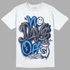 Jordan 3 "Midnight Navy" DopeSkill T-Shirt No Days Off Graphic Streetwear - White