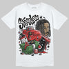 Jordan 6 “Reverse Infrared” DopeSkill T-Shirt Stressless Graphic Streetwear - White