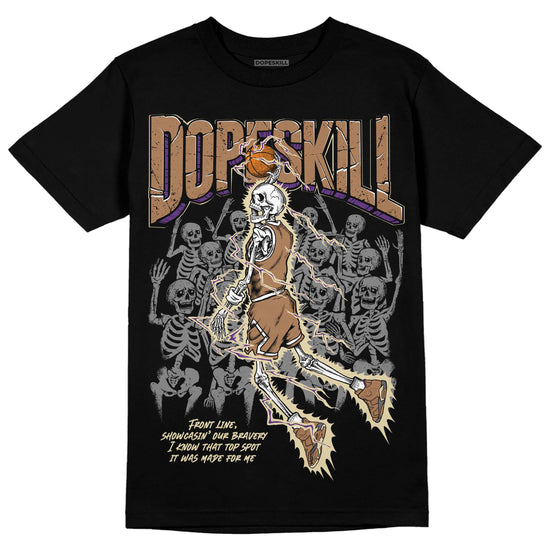 Jordan 6 WMNS Gore-Tex Brown Kelp DopeSkill T-Shirt Thunder Dunk Graphic Streetwear - Black