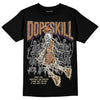 Jordan 6 WMNS Gore-Tex Brown Kelp DopeSkill T-Shirt Thunder Dunk Graphic Streetwear - Black