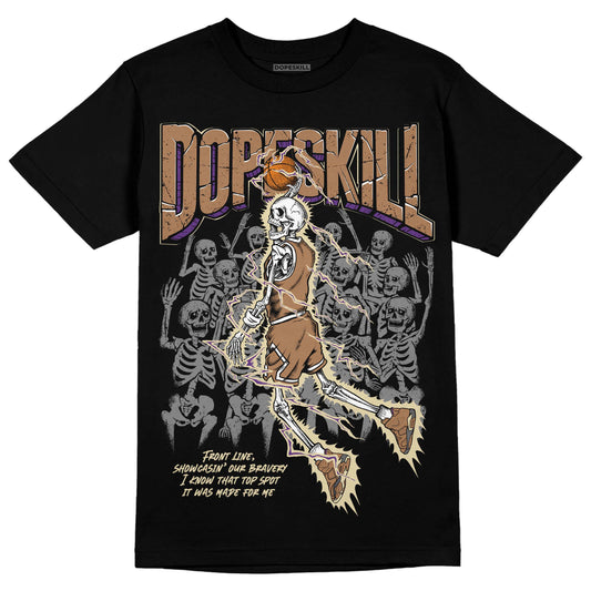 Jordan 6 WMNS Gore-Tex Brown Kelp DopeSkill T-Shirt Thunder Dunk Graphic Streetwear - Black