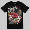 Jordan 4 “Flight Club” DopeSkill T-Shirt Stressless Graphic Streetwear - Black