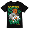 Green Sneakers DopeSkill T-Shirt Stay It Busy Graphic Streetwear - Black