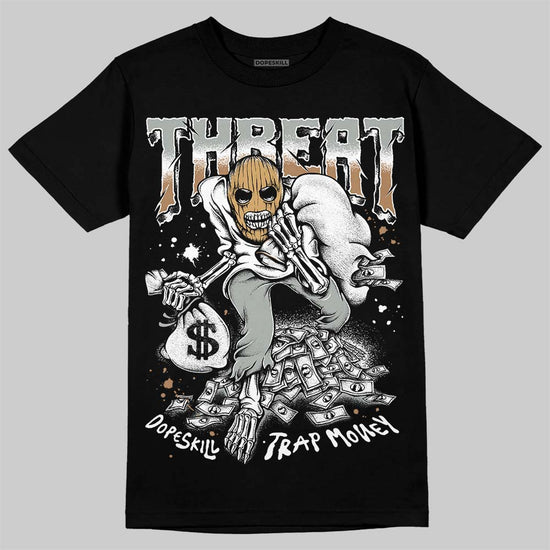 New Balance 1906R ‘White Gold’ DopeSkill T-Shirt Threat Graphic Streetwear - Black