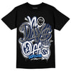 Jordan 3 "Midnight Navy" DopeSkill T-Shirt No Days Off Graphic Streetwear - Black