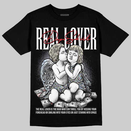 Jordan 11 Low CNY “Year of the Snake” DopeSkill T-Shirt Real Lover Graphic Streetwear - Black