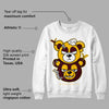 Yellow Bordeaux DopeSkill Sweatshirt New Double Bear Graphic