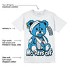 Military Blue 4s DopeSkill T-Shirt Hurt Bear Graphic