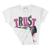 Pink Collection DopeSkill Women's Crop Top Trust No One Graphic