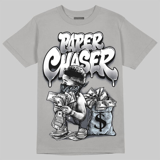 Jordan 11 Cool Grey DopeSkill T-Shirt Paper Chaser Boy Graphic Streetwear  gravel