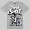 Jordan 11 Cool Grey DopeSkill T-Shirt Paper Chaser Boy Graphic Streetwear  gravel