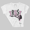 Orchid 4s DopeSkill Women's Crop Top Trust No One Graphic