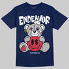 Jordan 12 Retro French Blue (2025) DopeSkill T-Shirt Endeavor Graphic Streetwear - navy