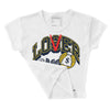 Michigan Dunks DopeSkill Women's Crop Top Loser Lover Graphic