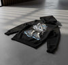 Wolf Grey 5s DopeSkill Hoodie Sweatshirt Wolf Grey 5s Graphic