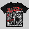 Jordan 6 “Reverse Infrared” Oversize Print 'No Money No Lust' DopeSkill Graphic T-shirt Streetwear - Black
