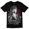 Jordan 14 Retro 'Stealth' DopeSkill T-Shirt Boys Don't Cry Graphic Streetwear - Black