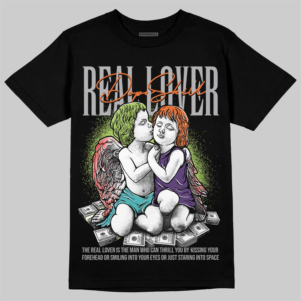Max 95 Big Bubble Multi-Color DopeSkill T-Shirt Real Lover Graphic Streetwear - black
