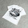 Wolf Grey 5s DopeSkill T-Shirt Trust No One Graphic