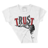 Playoffs 13s DopeSkill Women's Crop Top Trust No One Graphic