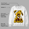 Yellow Bordeaux DopeSkill Sweatshirt Hurt Bear Graphic