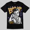 Jordan 4 Lakers DopeSkill T-Shirt Boss Up Graphic Streetwear - Black