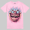 Pink Sneakers DopeSkill T-Shirt Hellfire Graphic Streetwear - Light Pink