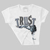 9060 Grey Day DopeSkill Women's Crop Top Trust No One Graphic