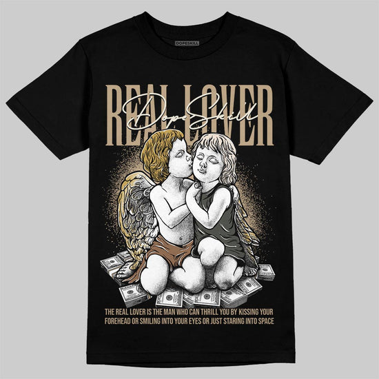 Jordan 1 High OG “Shop Jacket” DopeSkill T-Shirt Real Lover Graphic Streetwear - Black