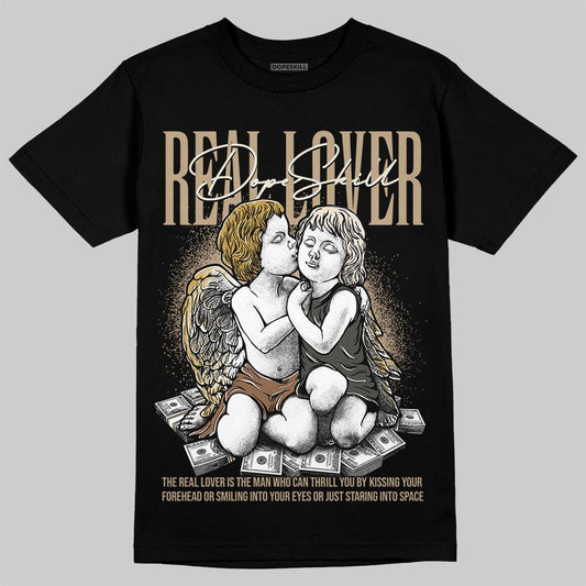 Jordan 1 High OG “Shop Jacket” DopeSkill T-Shirt Real Lover Graphic Streetwear - Black