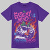 PURPLE Sneakers DopeSkill T-Shirt Ease My Mind Graphic Streetwear - purple 