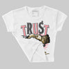 Red Stardust 3s DopeSkill Women's Crop Top Trust No One Graphic