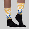 Canary 1s DopeSkill Sublimated Socks FIRE Graphic