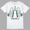 Jordan 5 “Lucky Green” DopeSkill T-Shirt Breathe Graphic Streetwear - White 