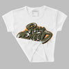 Olive 5s DopeSkill Women's Crop Top Rare Breed Type Graphic