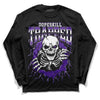 PURPLE Sneakers DopeSkill Long Sleeve T-Shirt Trapped Halloween Graphic Streetwear - Black