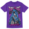 PURPLE Sneakers DopeSkill Purple T-Shirt Life or Die Graphic Streetwear